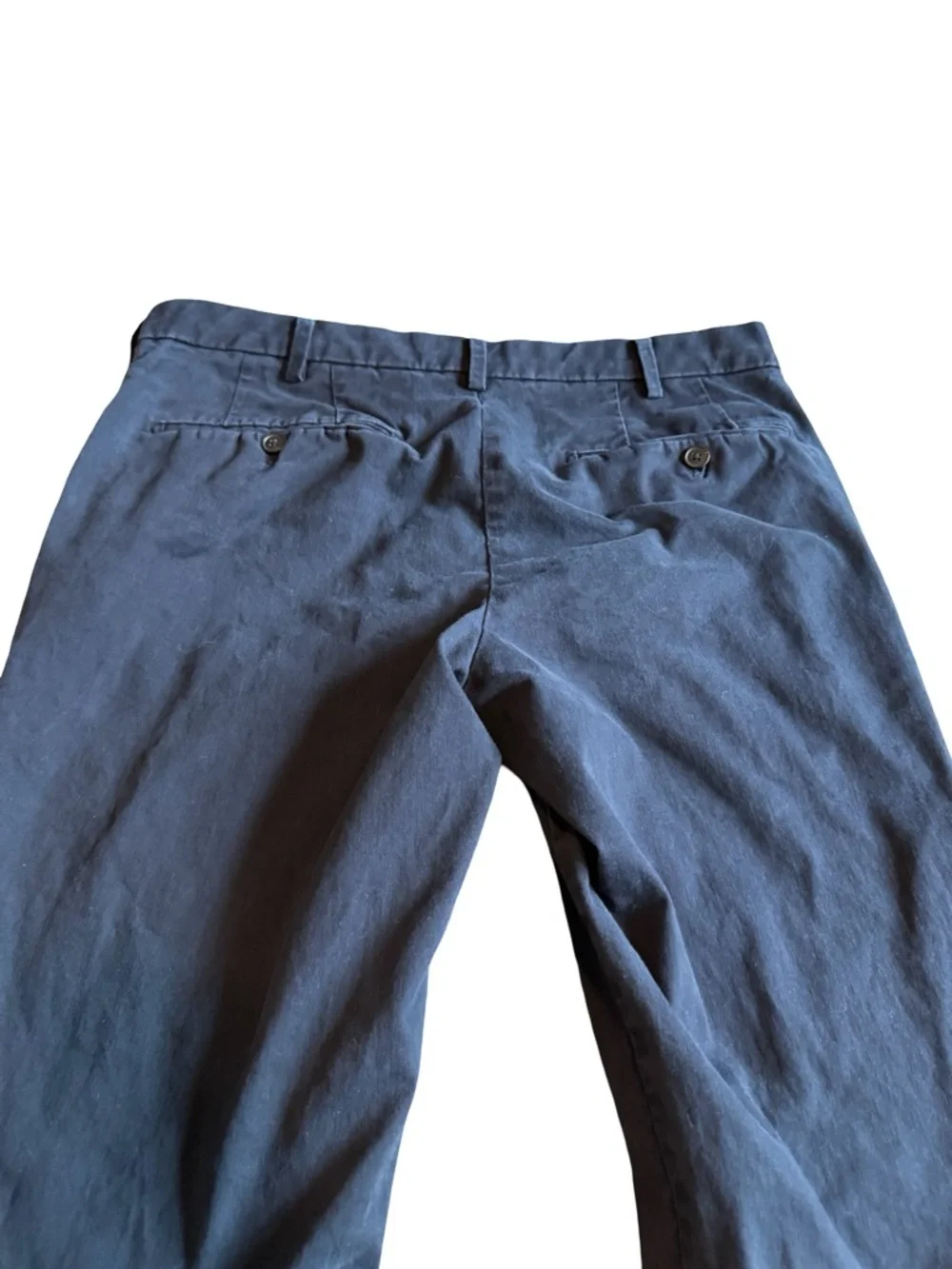 Uniqlo Navy Blue Slacks Pants Chinos Trousers Office Professional Size 32 x 34